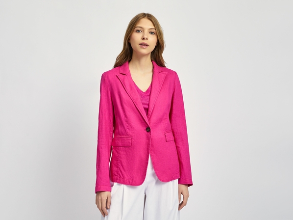 United colors of Benetton Жакет из 100% льна Benetton